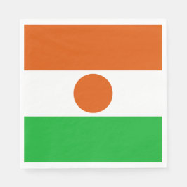 vlag van Niger (Afrikaans land) Servet
