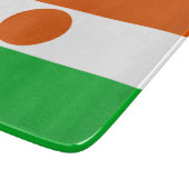 vlag van Niger (Afrikaans land) Snijplank (Hoek)