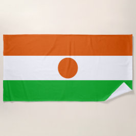 vlag van Niger (Afrikaans land) Strandlaken