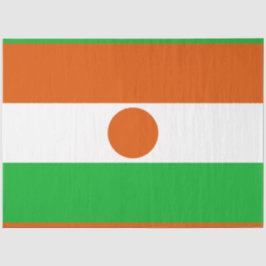 vlag van Niger (Afrikaans land) Tissuepapier