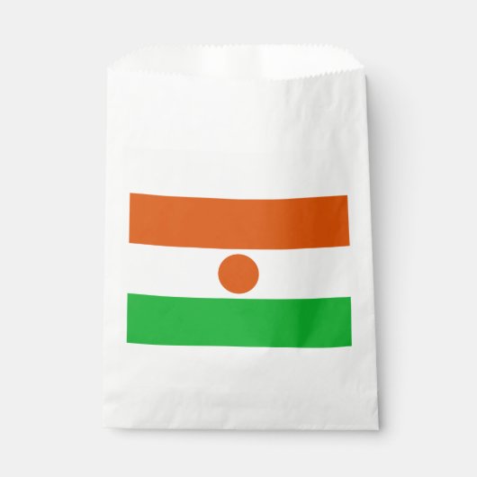 Vlag van Niger Bedankzakje (Voorkant)