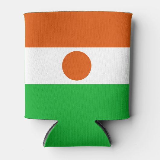 Vlag van Niger Blikjeskoeler (Voorkant)
