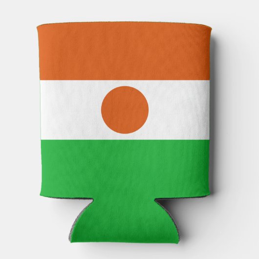 Vlag van Niger Blikjeskoeler (Achterkant)