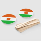 Vlag van Niger Handwaaier (Niet-gemonteerd)