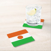 Vlag van Niger Kartonnen Onderzetters (Insitu)