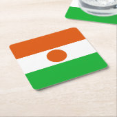 Vlag van Niger Kartonnen Onderzetters (Schuin)