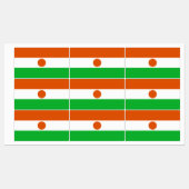 Vlag van Niger Labels (Vel)