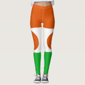 Vlag van Niger Leggings (Voorkant)