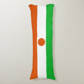 Vlag van Niger Lichaamskussen (Voorkant Verticaal)