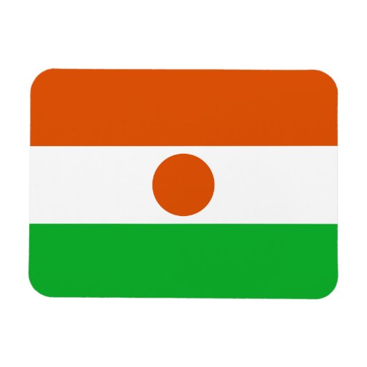 Vlag van Niger Magneet (Horizontaal)