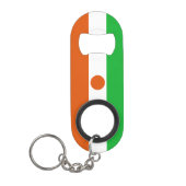 Vlag van Niger Mini Flessenopener (Voorkant)