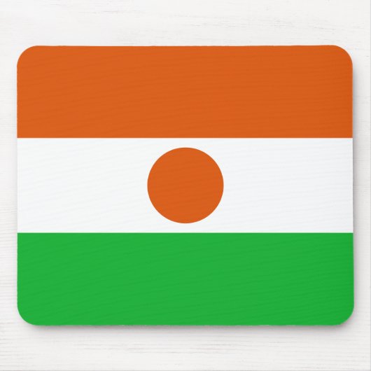 Vlag van Niger Muismat (Voorkant)