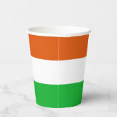Vlag van Niger Papieren Bekers (Rechts)