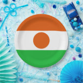Vlag van Niger Papieren Bordje (Feest)