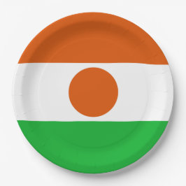 Vlag van Niger Papieren Bordje
