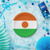Vlag van Niger Papieren Bordje (Feest)