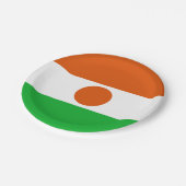 Vlag van Niger Papieren Bordje (Gekanteld)