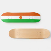 Vlag van Niger Persoonlijk Skateboard (Horizontaal)