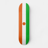 Vlag van Niger Persoonlijk Skateboard (Voorkant)