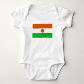 Vlag van Niger Romper (Voorkant)