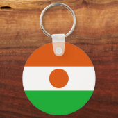 Vlag van Niger Sleutelhanger (Achterkant)