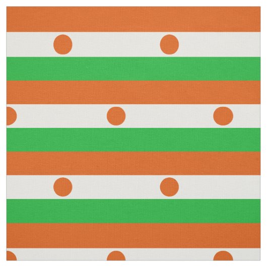 Vlag van Niger Stof (Swatch)