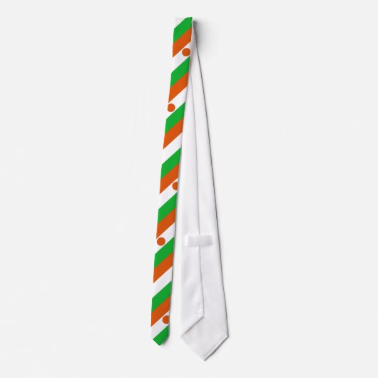 Vlag van Niger Stropdas (Achterkant)