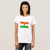 Vlag van Niger T-shirt (Voorkant volledig)