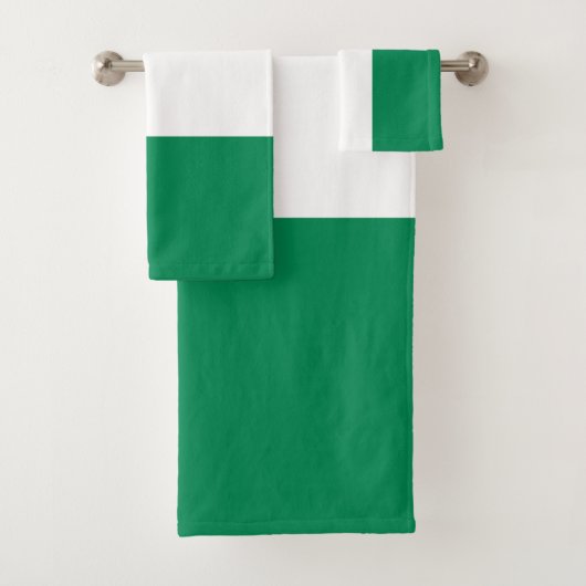 Vlag van Nigeria Bad Handdoek (Insitu)