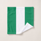Vlag van Nigeria Bad Handdoek (Wasdoekje)