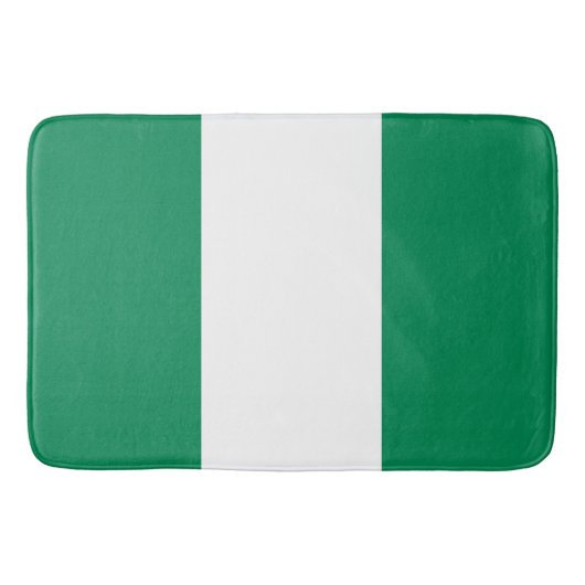 vlag van Nigeria Badmat (Voorkant)