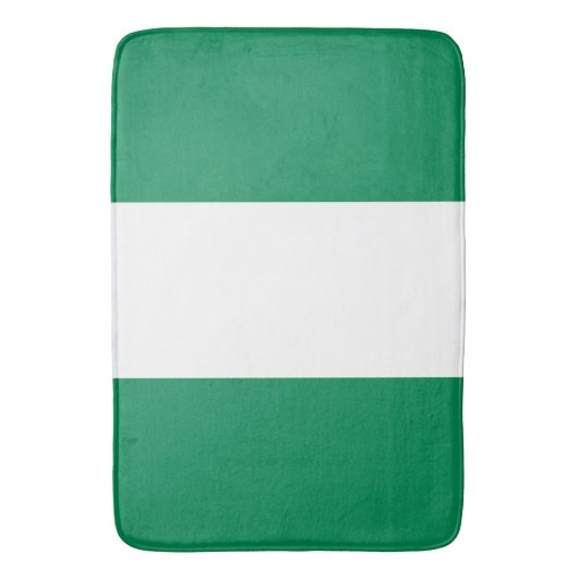 vlag van Nigeria Badmat (Voorkant Verticaal)