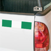 vlag van Nigeria Bumpersticker (Op Truck)
