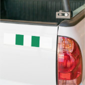 vlag van Nigeria Bumpersticker (Op Truck)