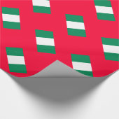 vlag van Nigeria Cadeaupapier (Hoek)