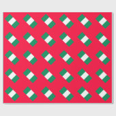 vlag van Nigeria Cadeaupapier (Vlak)
