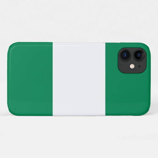 vlag van Nigeria Case-Mate iPhone Case (Achterkant (horizontaal))