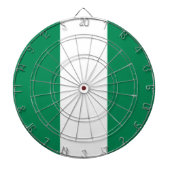 vlag van Nigeria Dartbord (Voorkant)