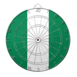 vlag van Nigeria Dartbord