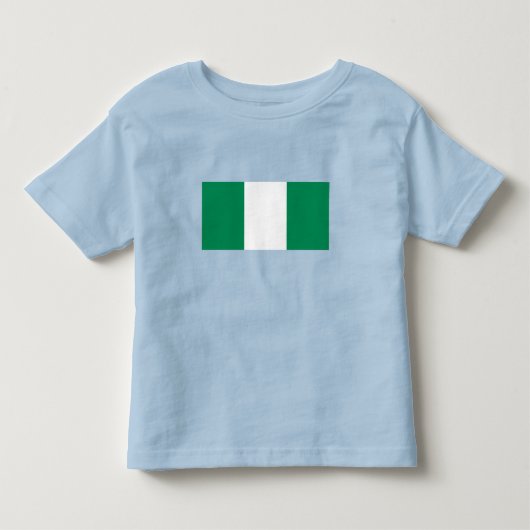 Vlag van Nigeria Kinder Shirts (Voorkant)