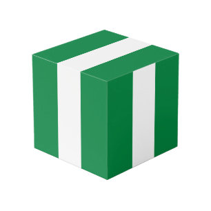 Vlag van Nigeria Kubus