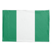 Vlag van Nigeria Kussensloop (Achterkant)