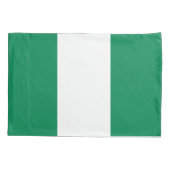 vlag van Nigeria Kussensloop (Achterkant)