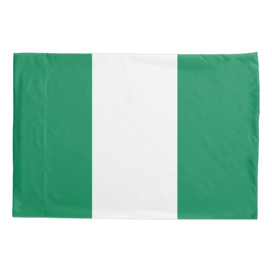 vlag van Nigeria Kussensloop (Achterkant)