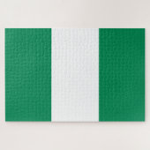 vlag van Nigeria Legpuzzel (Horizontaal)