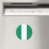 Vlag van Nigeria Magneet (Insitu (Vaatwasser))