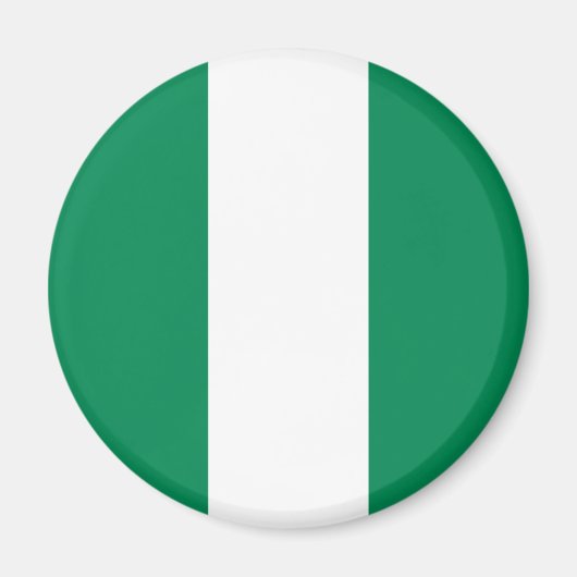 Vlag van Nigeria Magneet (Voorkant)