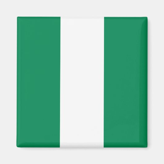 vlag van Nigeria Magneet (Voorkant)