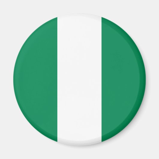 vlag van Nigeria Magneet (Voorkant)