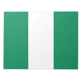 vlag van Nigeria Notitieblok